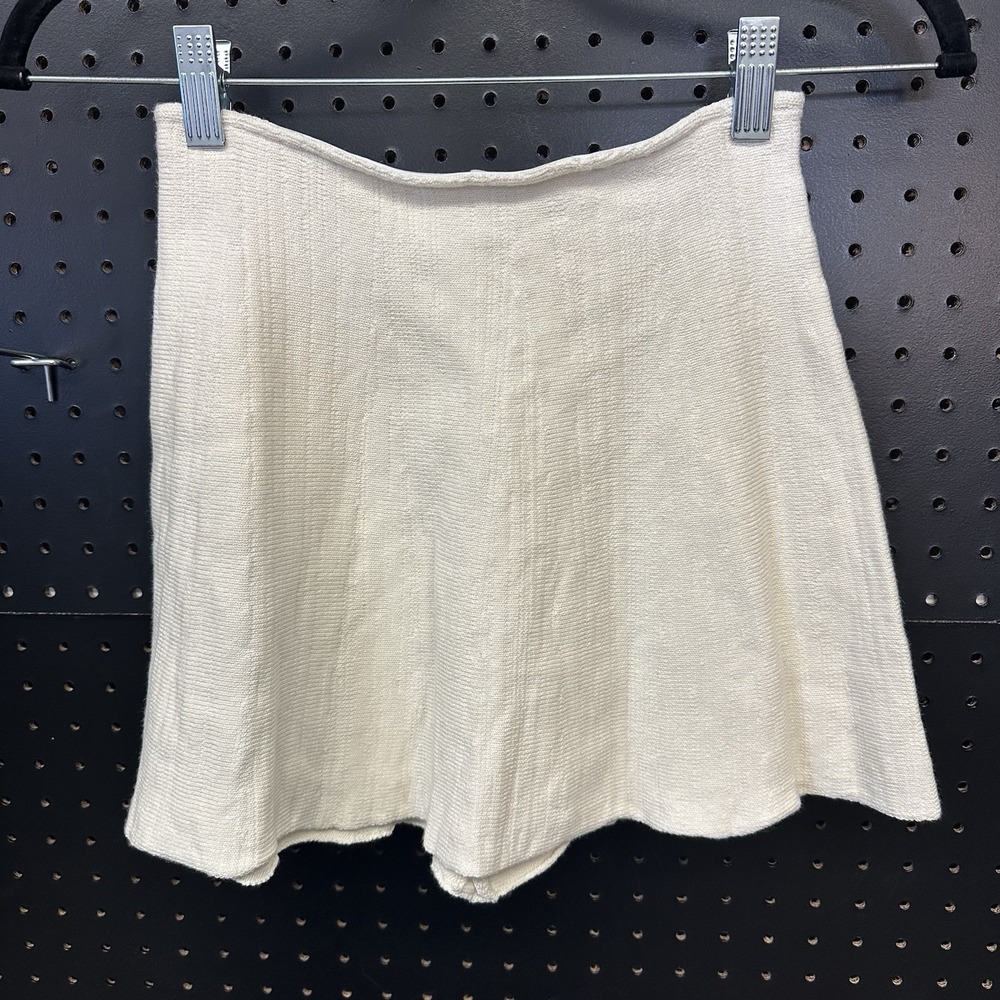 Maison Clรฉo Cotton Cashmere Women's Beige XS Or Smallโ Skirt (102)